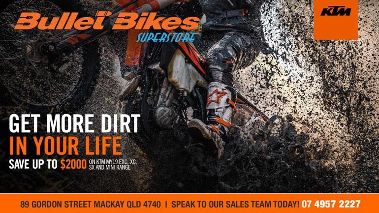 SAVE UP TO $2000 ON KTM MINI, SX, EXC AND XC RANGES