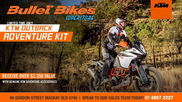 FREE OUTBACK KIT WITH SELECTED ADVENTURE MODELS