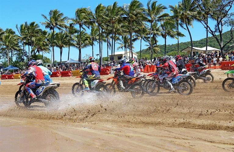 Motorcycle Beach Races Mackay